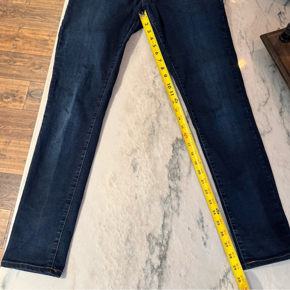 Mavi ALEXA Dark Blue Women's Mid Rise Skinny Jeans, 29/32 - Picture 6 of 10